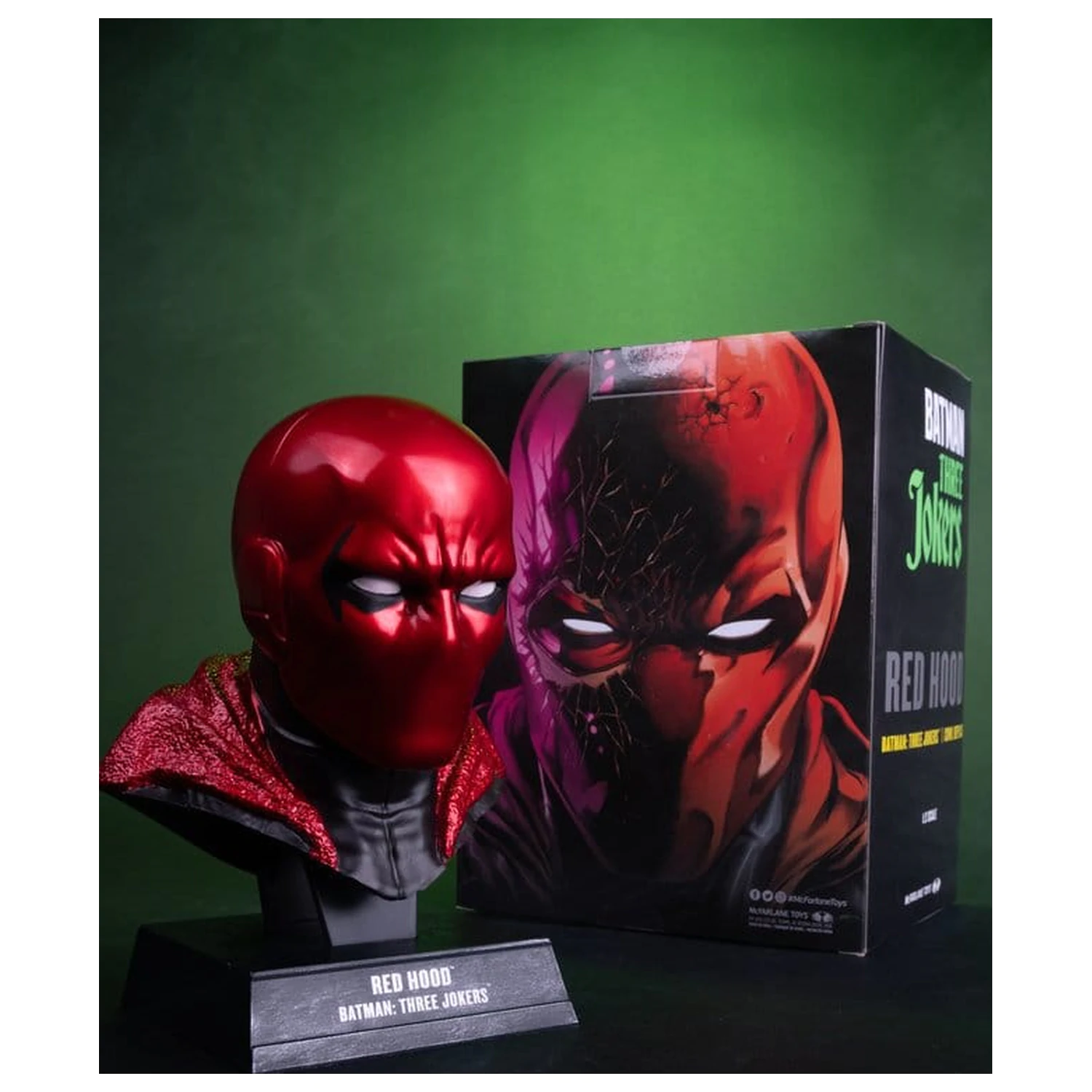 Batman DC Direct Mini-Replica maska 1/3 Red Hood (Batman: Three Jokers) 18 cm fotografija proizvoda