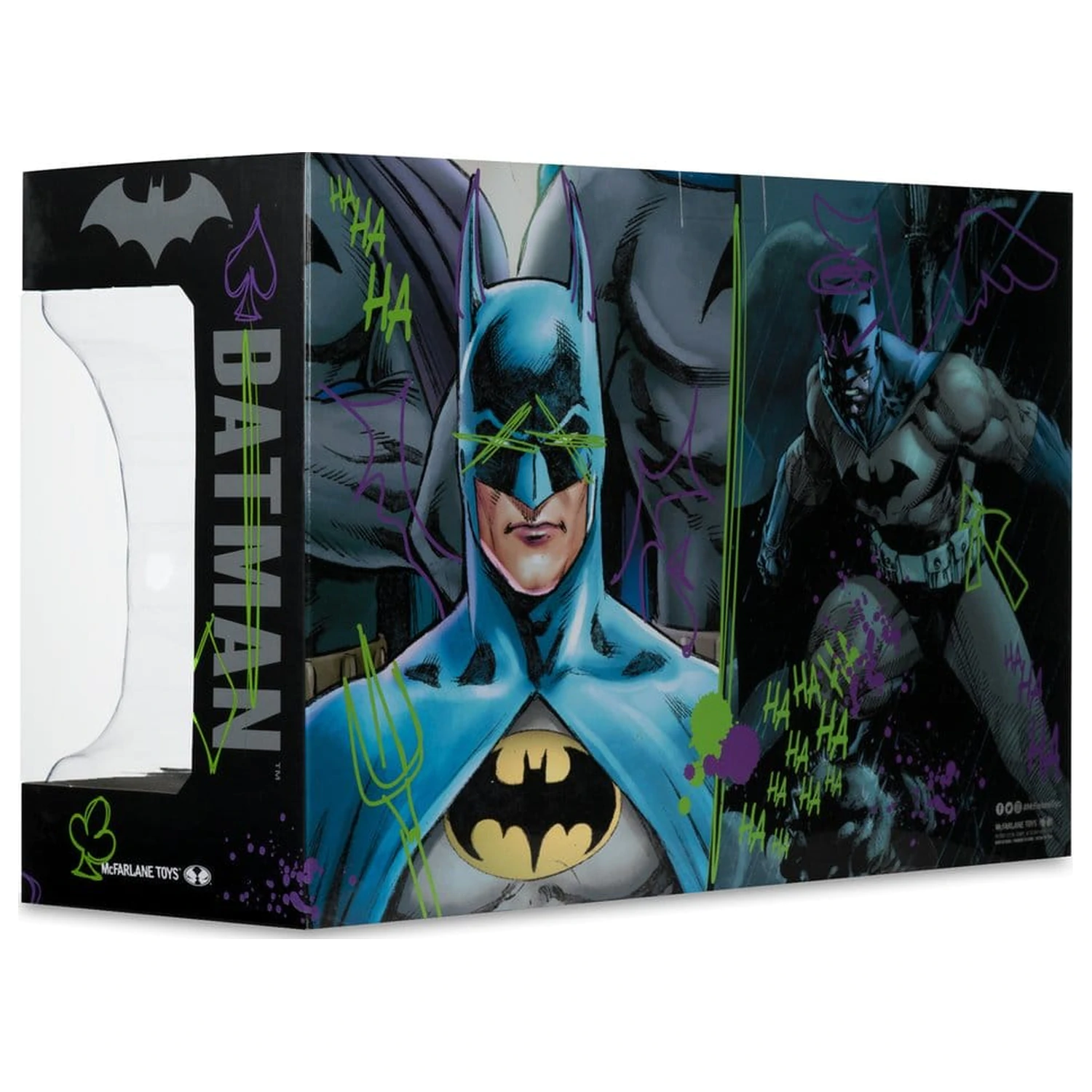 Batman DC Direct Mini Replika 1/3  2-pak Batmanove kukuljice Hush & Knightfall (Jokerized) (Gold Label) 18 cm fotografija proizvoda