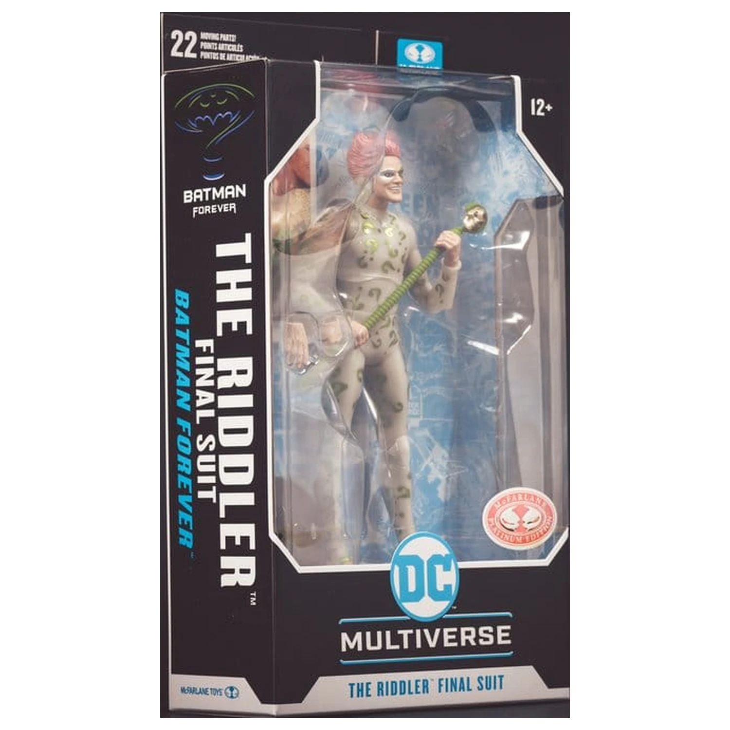 Batman Forever DC Multiverse Akcijska figura Riddler (Final Suit) (Red Platinum Edition) 18 cm fotografija proizvoda