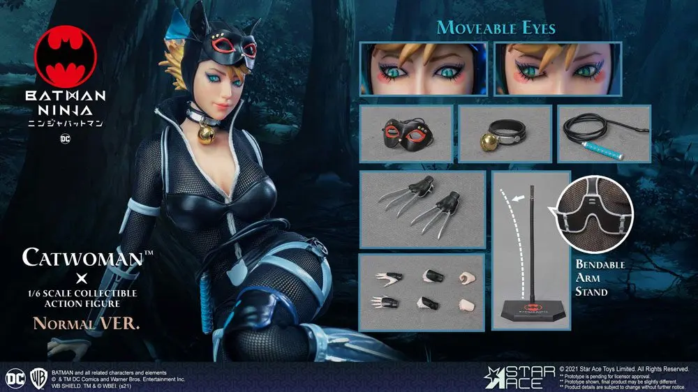 Batman Ninja My Favourite Movie Akcijska figura 1/6 Ninja Catwoman Normal Ver. 30 cm fotografija proizvoda