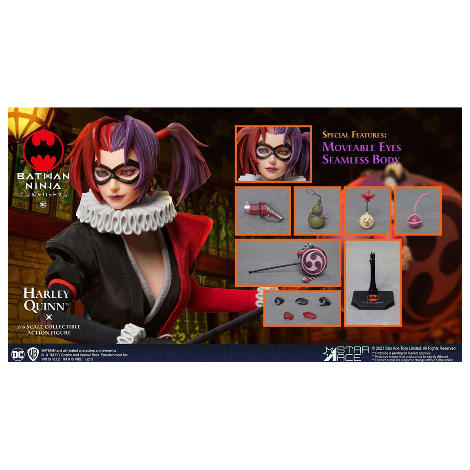 Batman Ninja My Favourite Movie Akcijska figura 1/6 Harley Quinn Normal Ver. 30 cm fotografija proizvoda