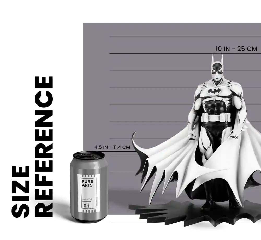 Batman PX PVC Kip 1/8 SDCC 2024 Batman Black & White Version 27 cm fotografija proizvoda