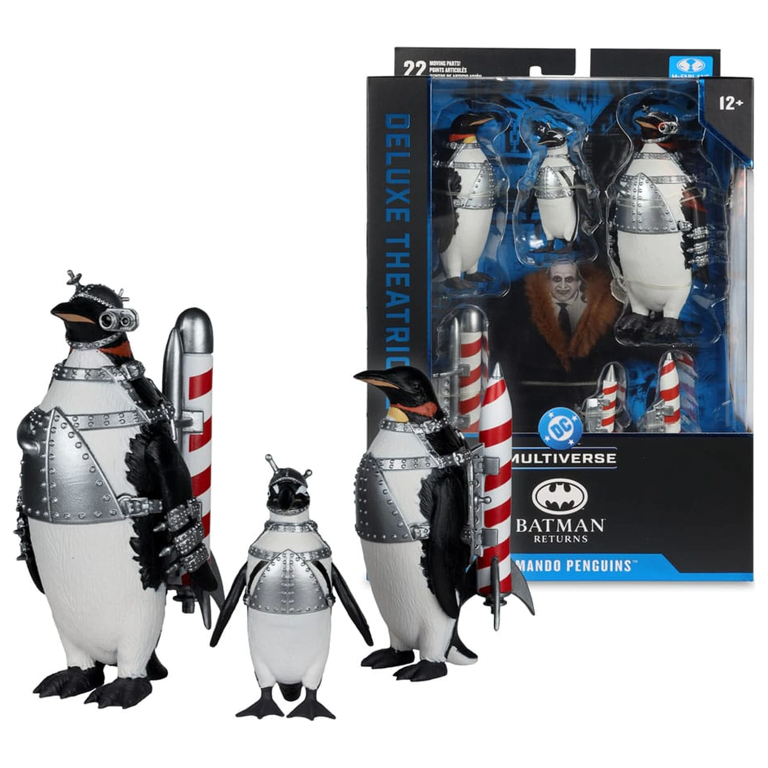 Batman Returns DC Theatrical Deluxe Edition Akcijska figura Commando Penguins Pack 12 cm fotografija proizvoda