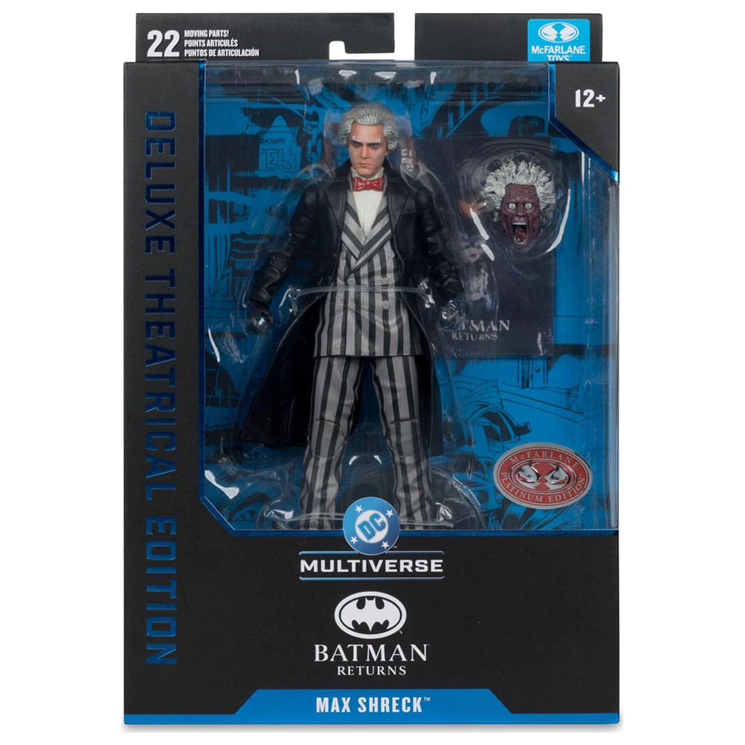 Batman Returns DC Theatrical Deluxe Edition Akcijska figura Max Shreck (Red Platinum Edition) 18 cm fotografija proizvoda