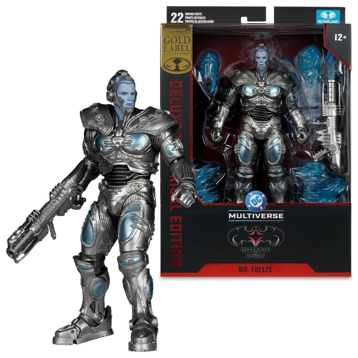 Batman & Robin DC Multiverse Akcijska figura Mr. Freeze (Gold Label) 18 cm fotografija proizvoda