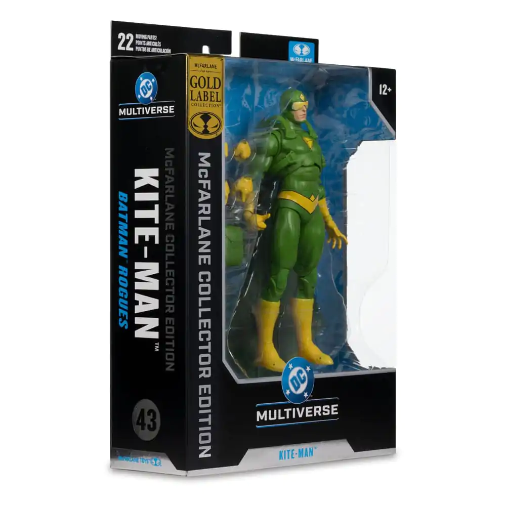Batman Rogues DC Multiverse McFarlane Collector Edition akcijska figura #43 Kite Man (Gold Label) 21 cm fotografija proizvoda