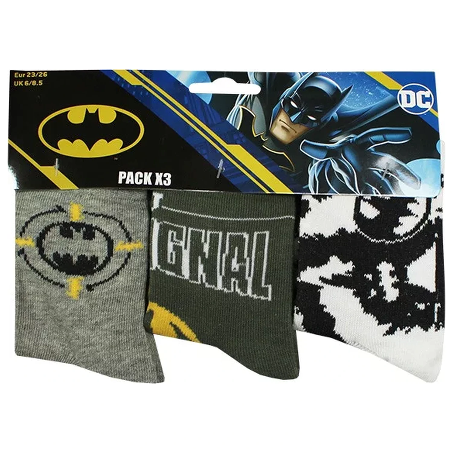 Batman Signal dječje čarape 31/34 fotografija proizvoda