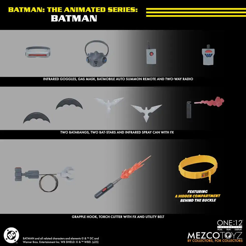 Batman: The Animated Series akcijska figura 1/12 Batman 17 cm fotografija proizvoda