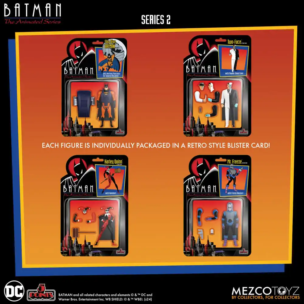 Batman: The Animated Series 2 5 Points akcijske figure Deluxe Box Set 9 cm fotografija proizvoda