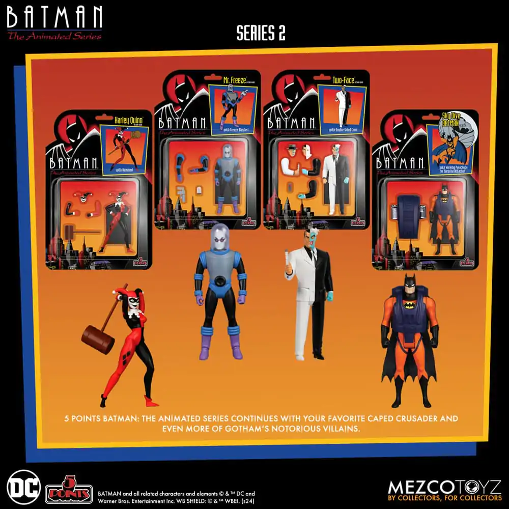 Batman: The Animated Series 2 5 Points akcijske figure Deluxe Box Set 9 cm fotografija proizvoda