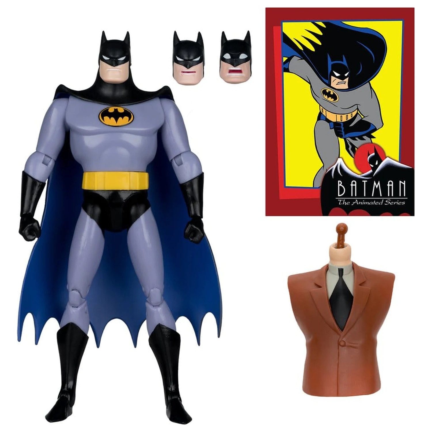 Batman: The Animated Series DC Direct Build-A akcijske figure Batman (Alternate Expressions) 15 cm fotografija proizvoda