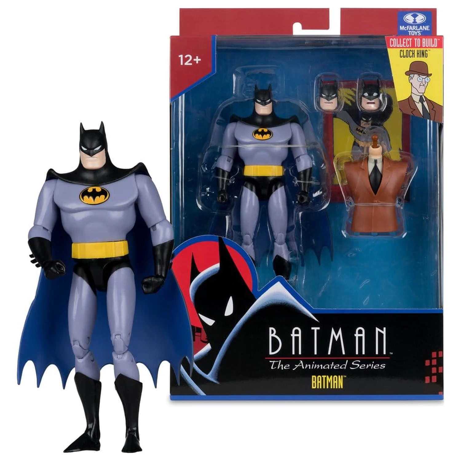 Batman: The Animated Series DC Direct Build-A akcijske figure Batman (Alternate Expressions) 15 cm fotografija proizvoda