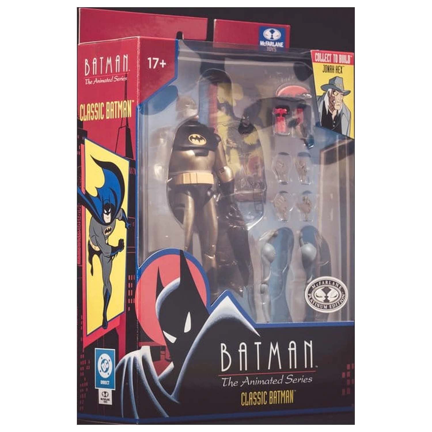 Batman: The Animated Series DC Direct Build-A Akcijske Figure Val 5 Classic Batman (Platinum Edition) 15 cm fotografija proizvoda