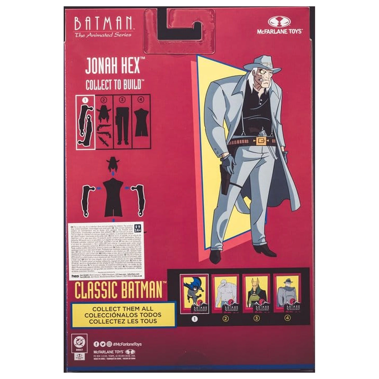 Batman: The Animated Series DC Direct Build-A Akcijske Figure Val 5 Classic Batman (Platinum Edition) 15 cm fotografija proizvoda