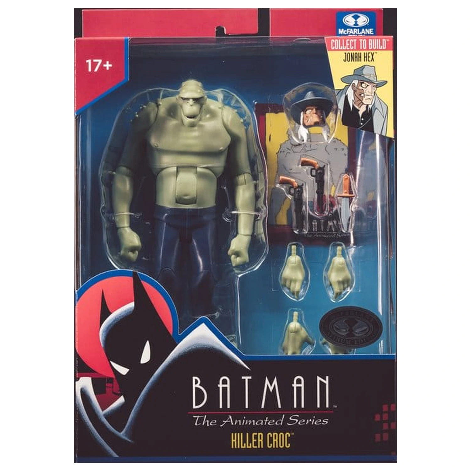 Batman: The Animated Series DC Direct Build-A Akcijske figure Val 5 Killer Croc (Platinum Edition) 15 cm fotografija proizvoda