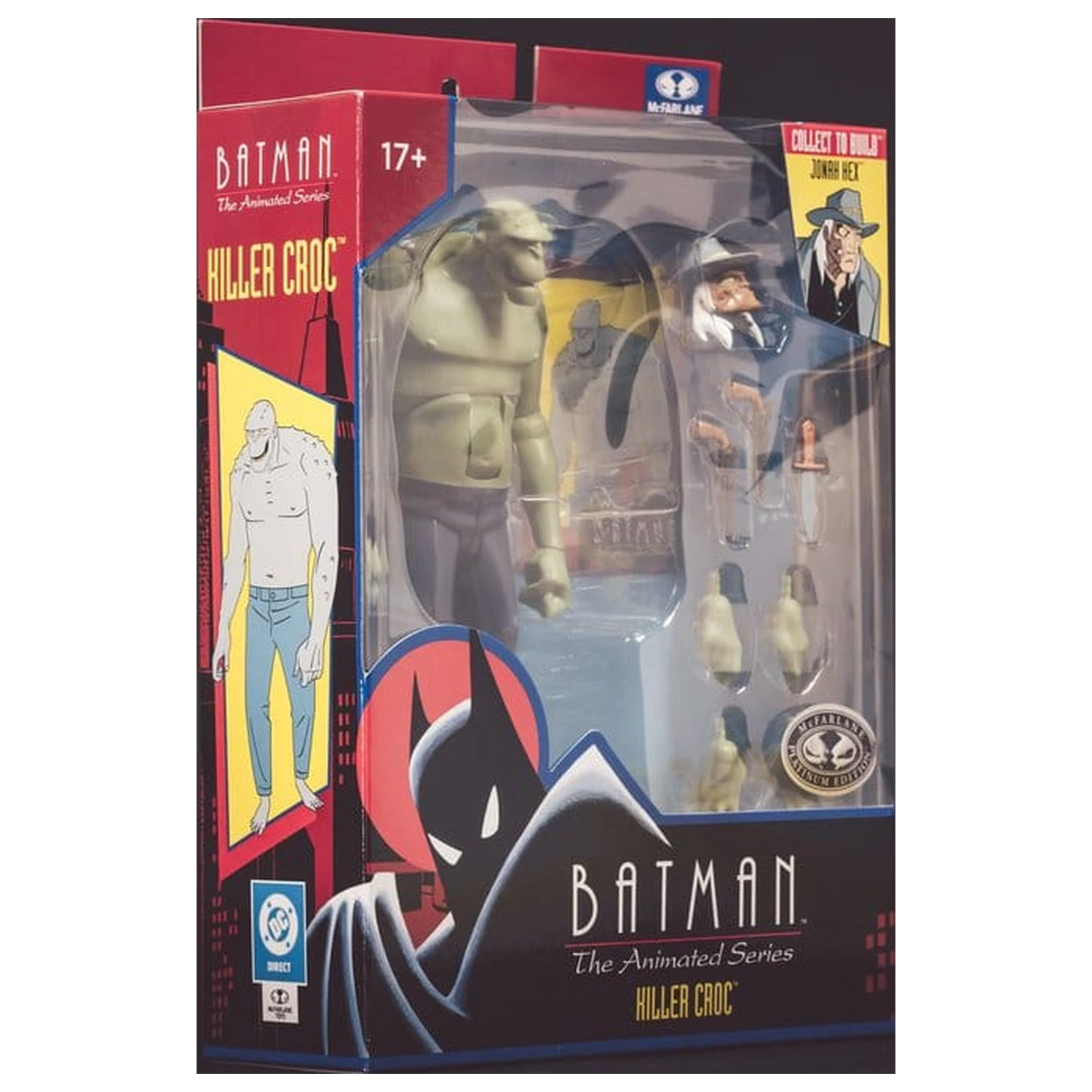 Batman: The Animated Series DC Direct Build-A Akcijske figure Val 5 Killer Croc (Platinum Edition) 15 cm fotografija proizvoda