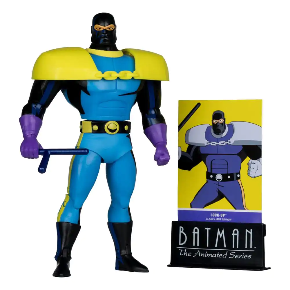 Batman: The Animated Series DC Direct Build-A Akcijska Figura Wave 5 Lock-Up Black Light Edition (Gold Label) 15 cm fotografija proizvoda
