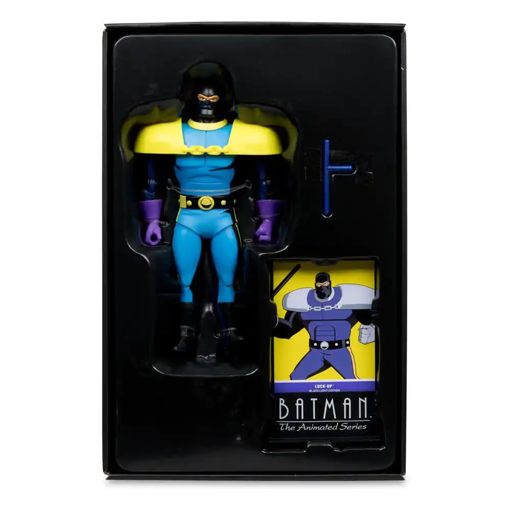 Batman: The Animated Series DC Direct Build-A Akcijska Figura Wave 5 Lock-Up Black Light Edition (Gold Label) 15 cm fotografija proizvoda