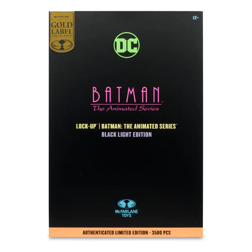 Batman: The Animated Series DC Direct Build-A Akcijska Figura Wave 5 Lock-Up Black Light Edition (Gold Label) 15 cm fotografija proizvoda