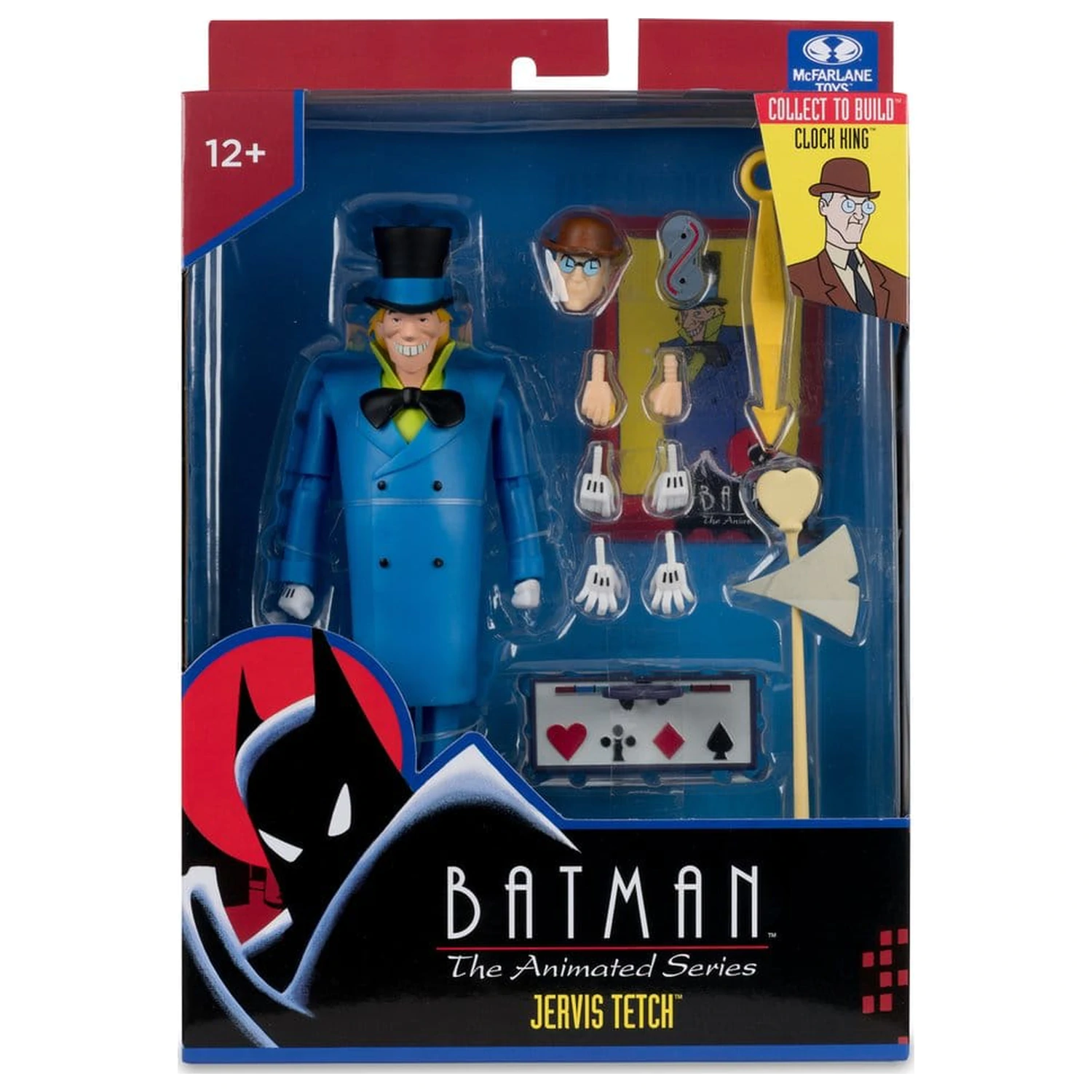 Batman: The Animated Series DC Direct Build-A akcijske figure val 7 Jervis Tetch (Mad Hatter) 15 cm fotografija proizvoda