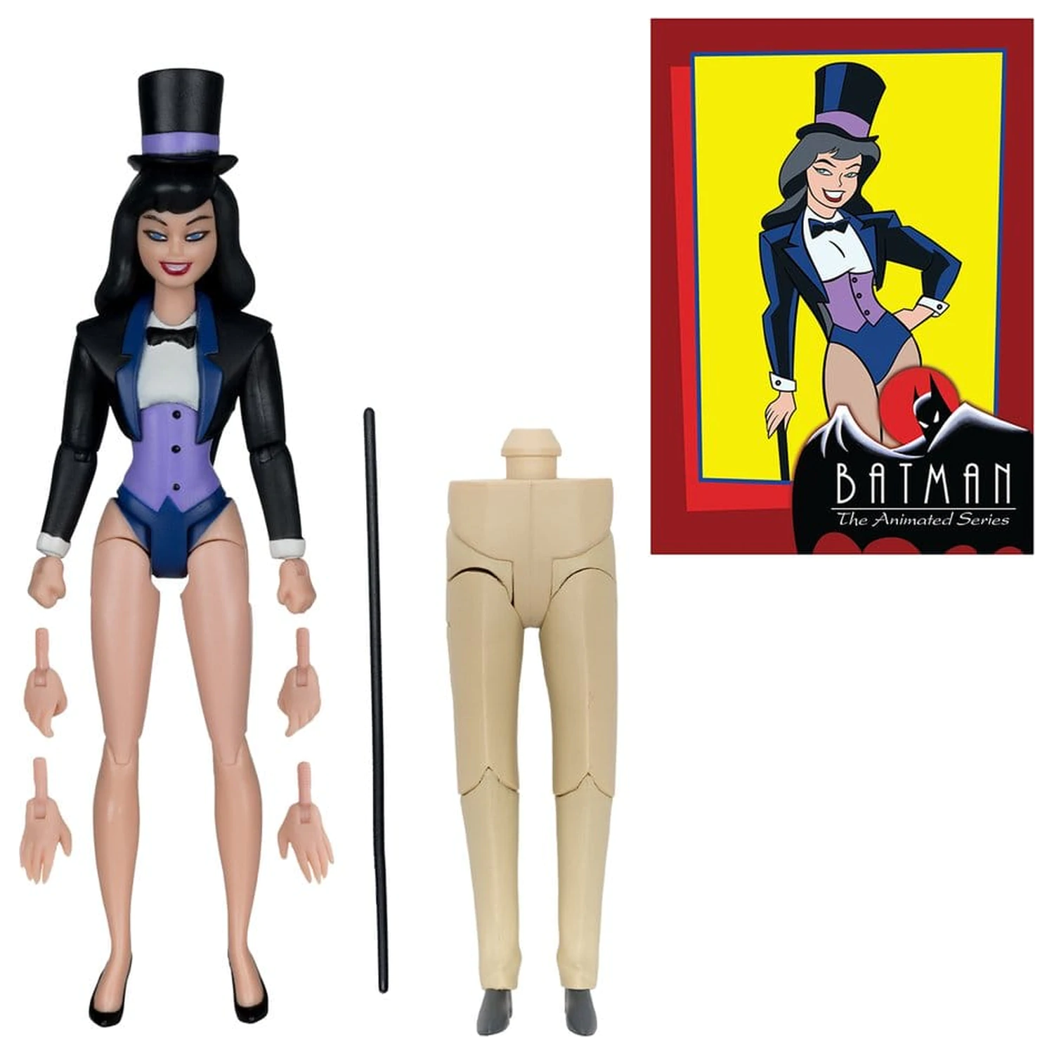 Batman: The Animated Series DC Direct Build-A akcijske figure val 7 Zatanna 15 cm fotografija proizvoda