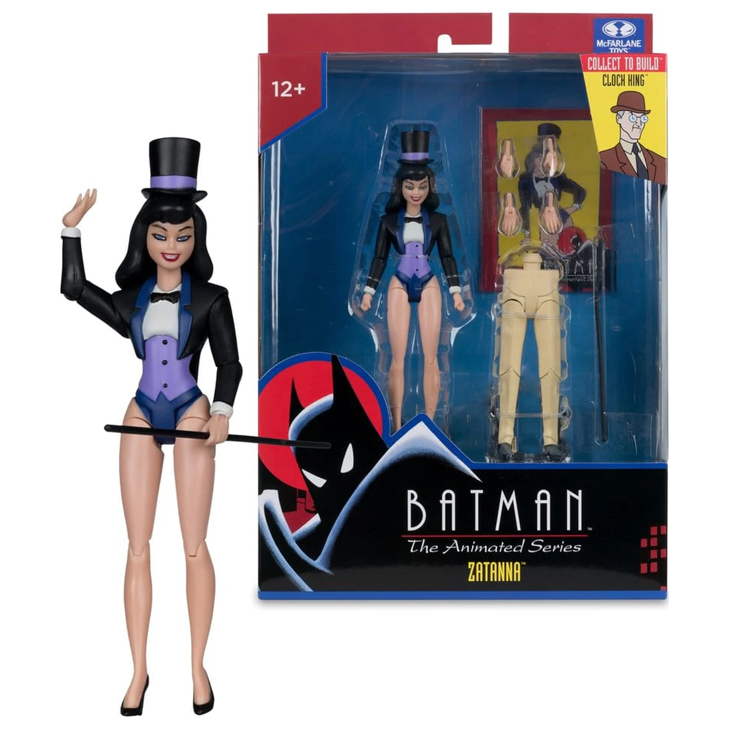 Batman: The Animated Series DC Direct Build-A akcijske figure val 7 Zatanna 15 cm fotografija proizvoda