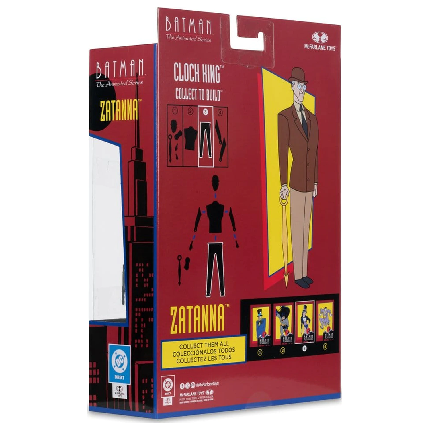 Batman: The Animated Series DC Direct Build-A akcijske figure val 7 Zatanna 15 cm fotografija proizvoda