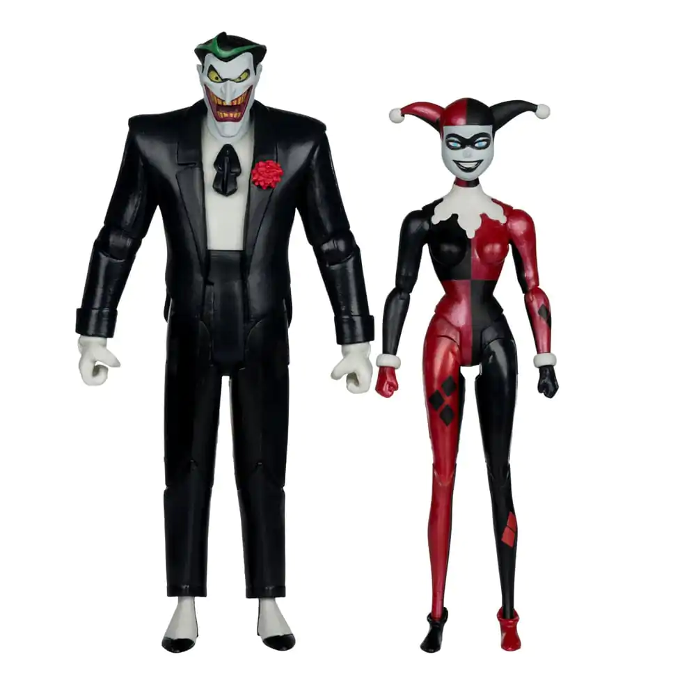 Batman: The Animated Series DC Direct Akcijske figure Harley Quinn & The Joker (Mad Love) (Gold Label) 18 cm fotografija proizvoda
