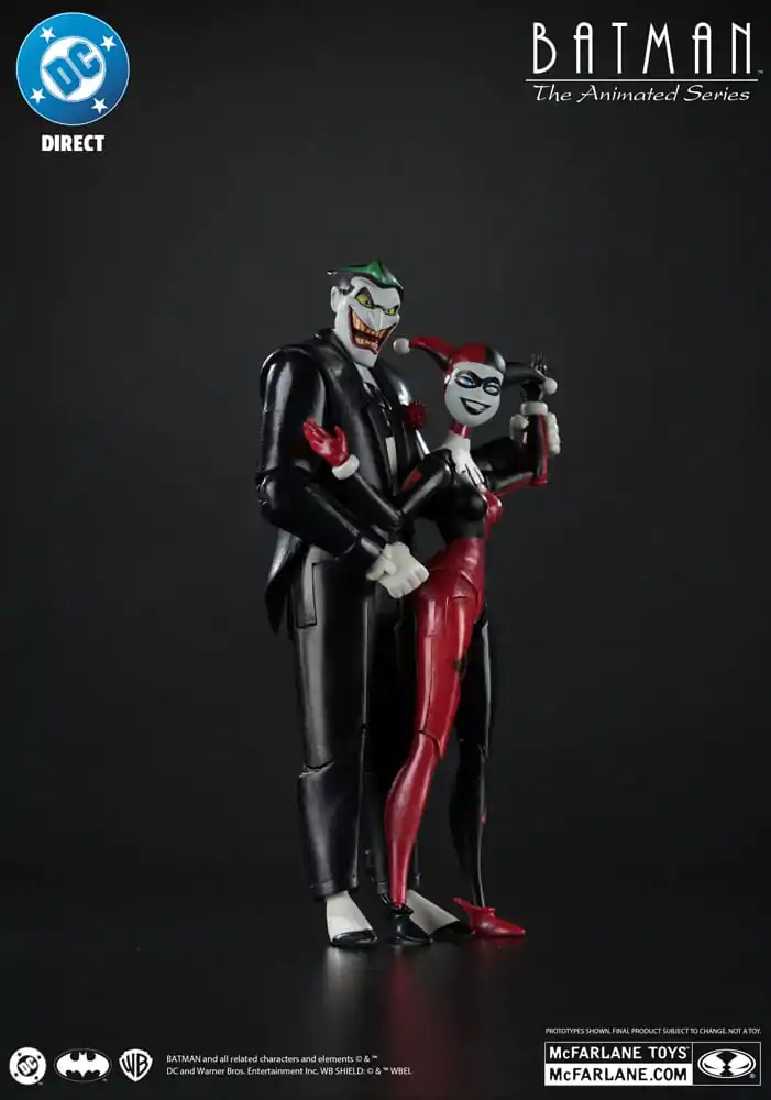 Batman: The Animated Series DC Direct Akcijske figure Harley Quinn & The Joker (Mad Love) (Gold Label) 18 cm fotografija proizvoda