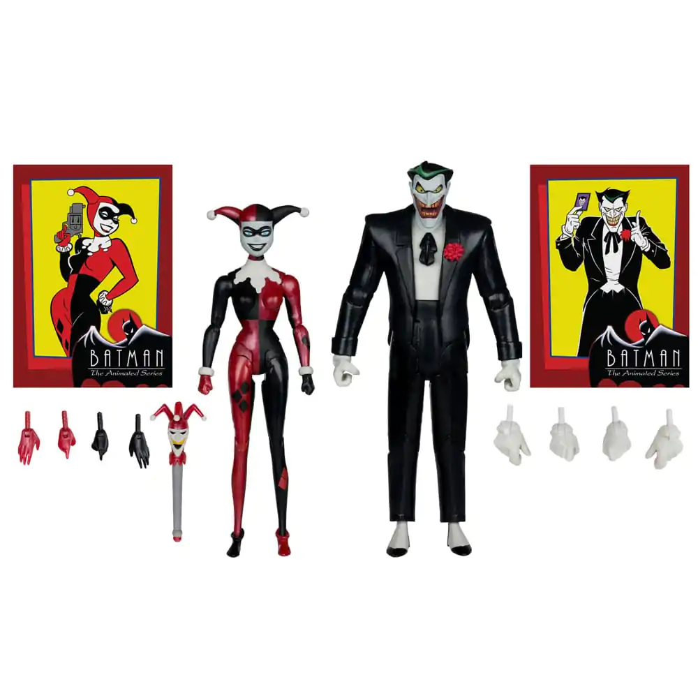 Batman: The Animated Series DC Direct Akcijske figure Harley Quinn & The Joker (Mad Love) (Gold Label) 18 cm fotografija proizvoda