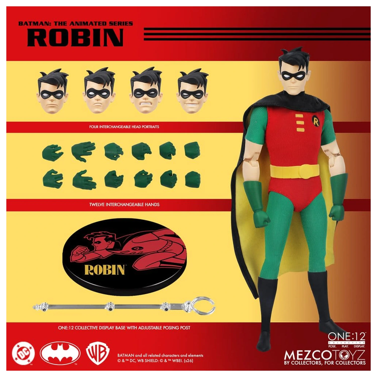 Batman: The Animated Series One:12 Collective Akcijska figura 1/12 Robin 17 cm fotografija proizvoda