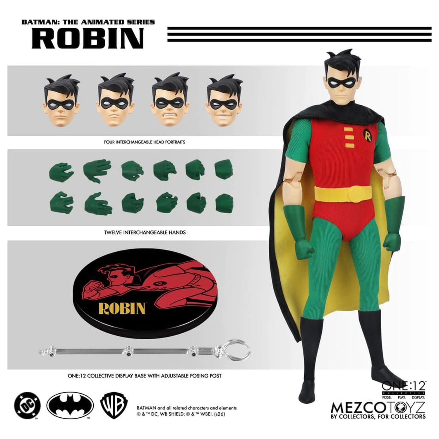 Batman: The Animated Series One:12 Collective Akcijska figura 1/12 Robin 17 cm fotografija proizvoda