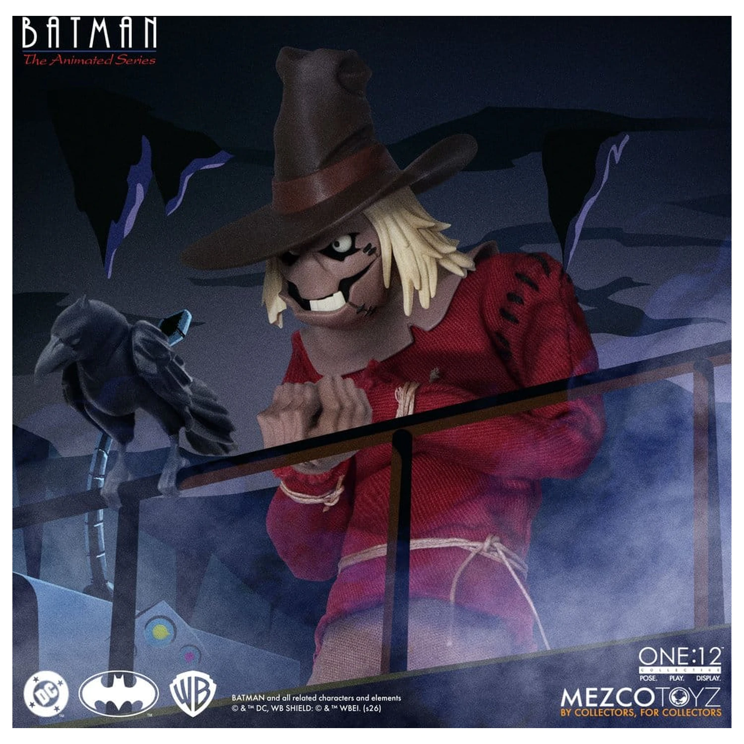 Batman: The Animated Series One:12 Collective akcijska figura Scarecrow 17 cm fotografija proizvoda