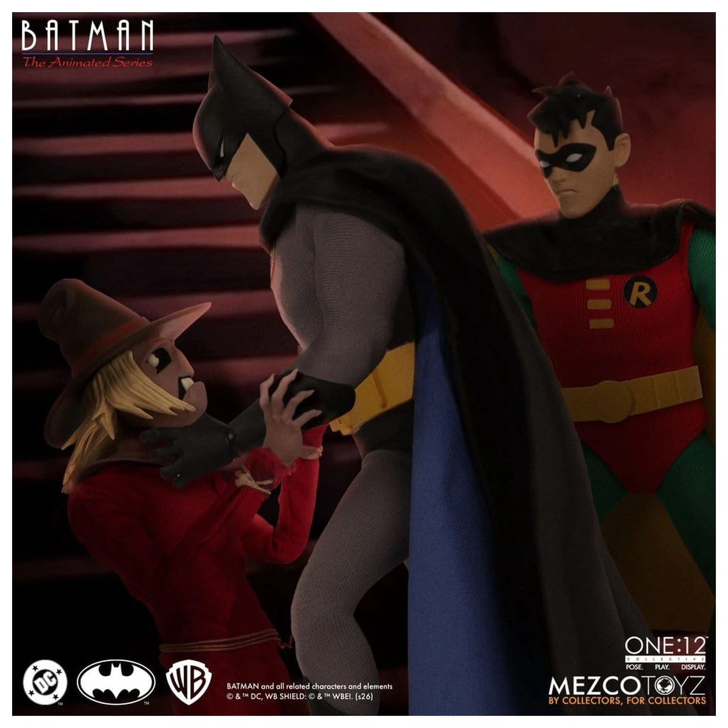Batman: The Animated Series One:12 Collective akcijska figura Scarecrow 17 cm fotografija proizvoda