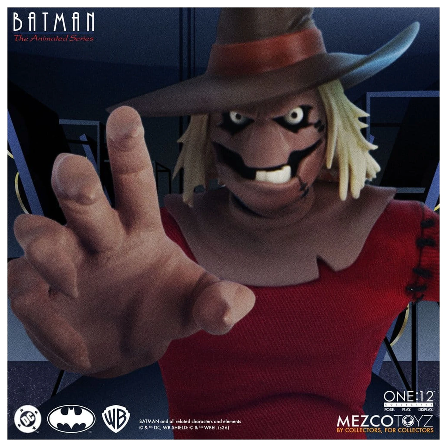 Batman: The Animated Series One:12 Collective akcijska figura Scarecrow 17 cm fotografija proizvoda