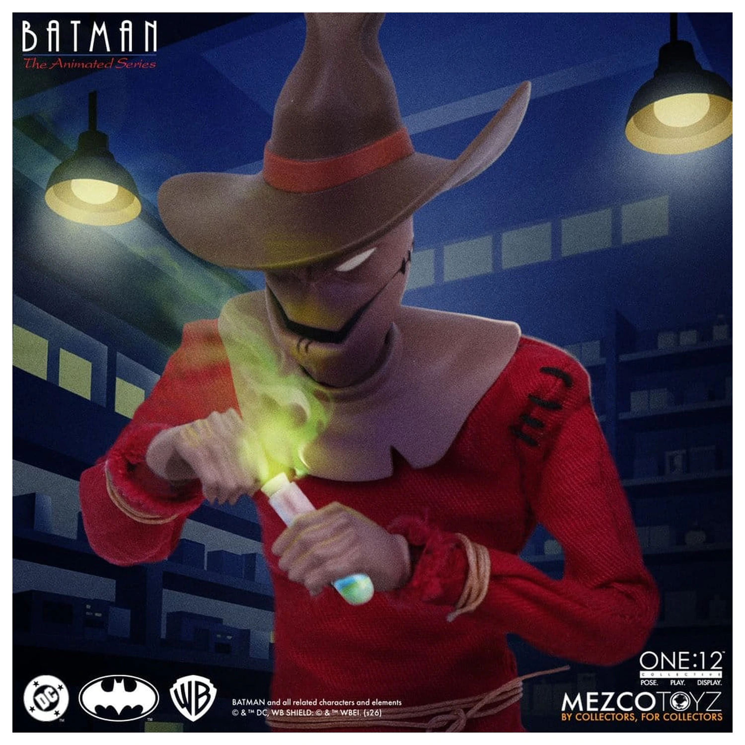 Batman: The Animated Series One:12 Collective akcijska figura Scarecrow 17 cm fotografija proizvoda