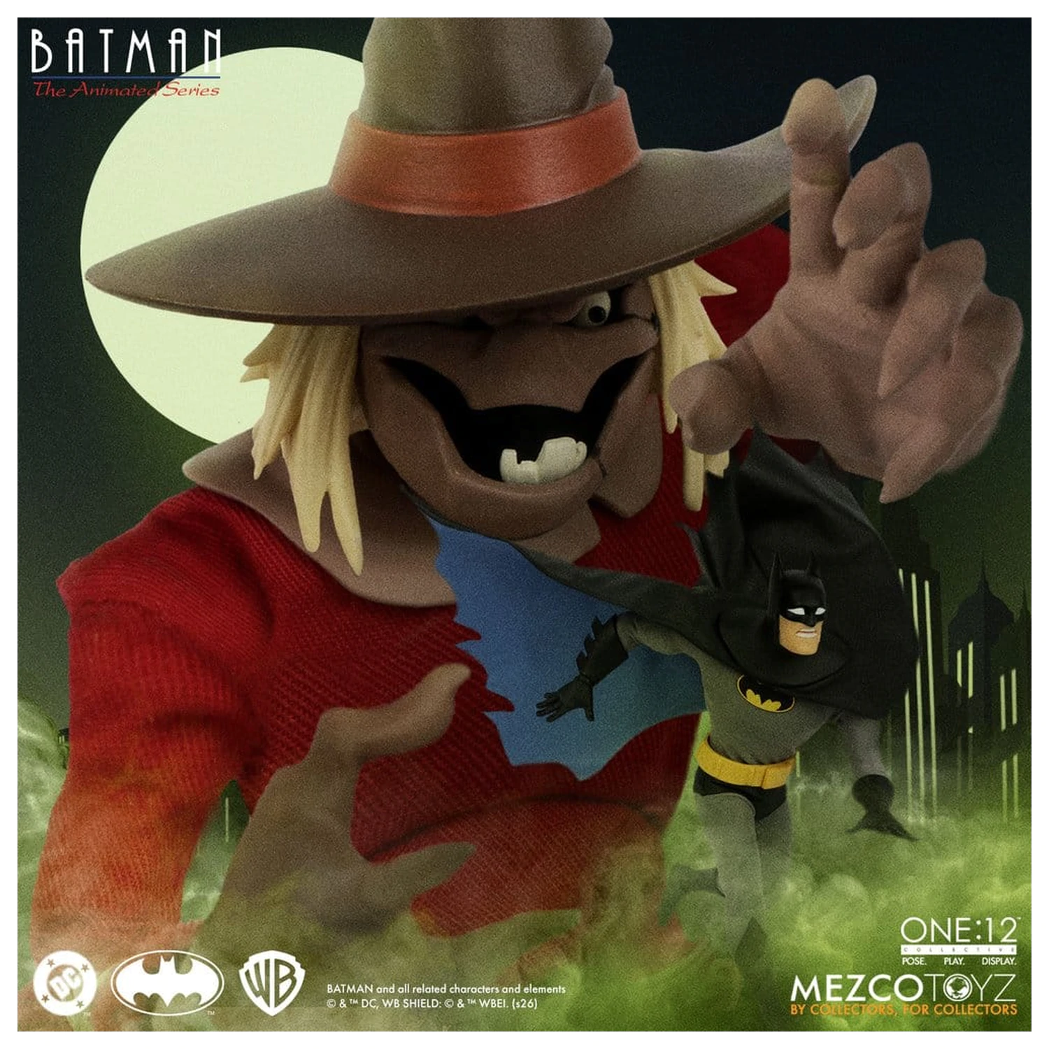 Batman: The Animated Series One:12 Collective akcijska figura Scarecrow 17 cm fotografija proizvoda