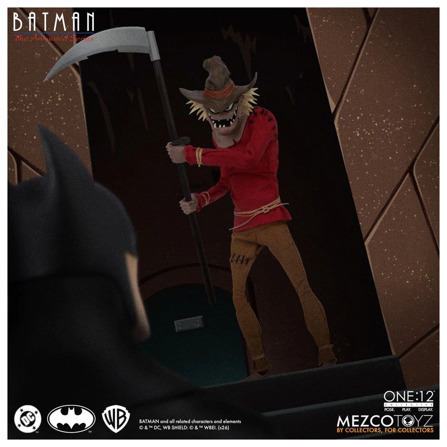 Batman: The Animated Series One:12 Collective akcijska figura Scarecrow 17 cm fotografija proizvoda