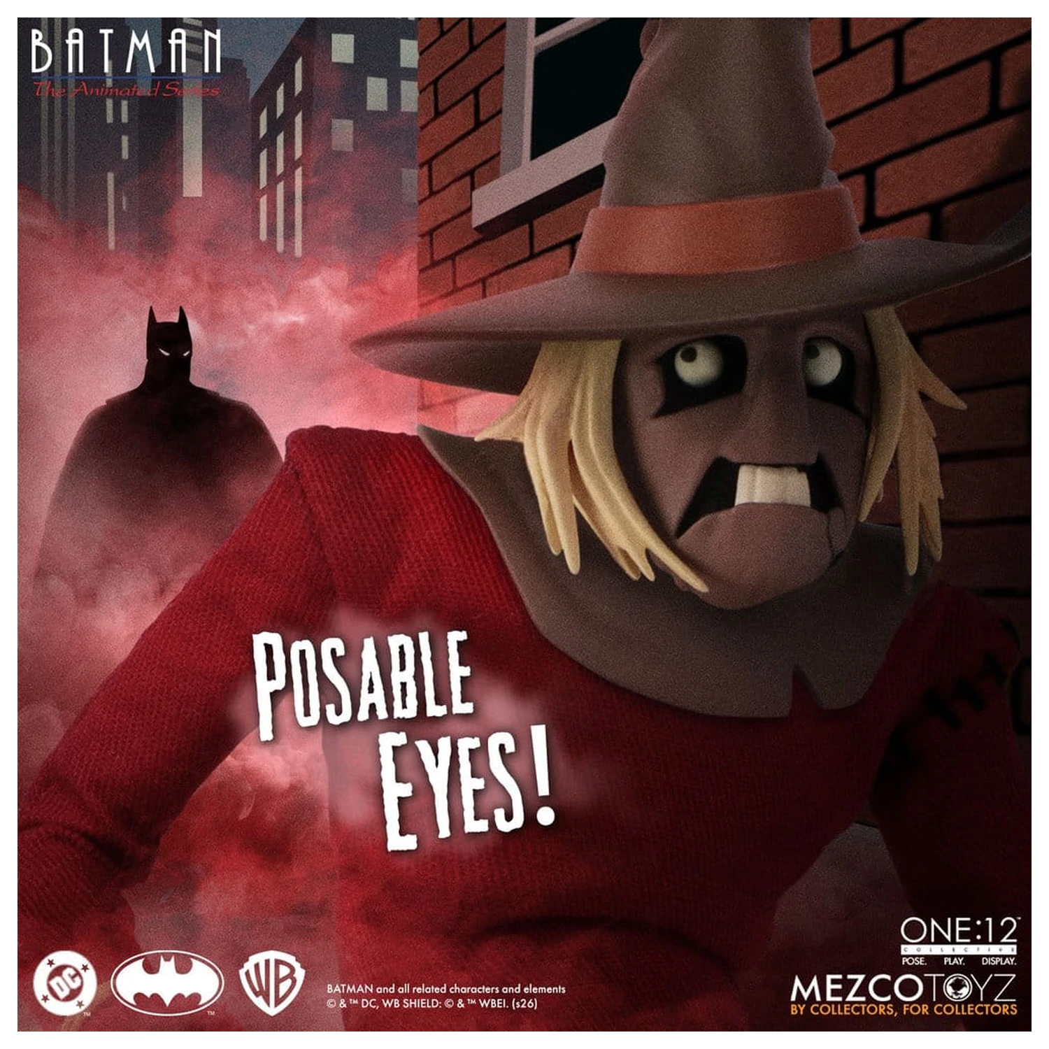 Batman: The Animated Series One:12 Collective akcijska figura Scarecrow 17 cm fotografija proizvoda