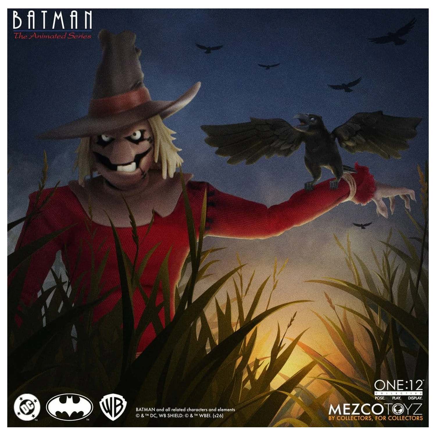 Batman: The Animated Series One:12 Collective akcijska figura Scarecrow 17 cm fotografija proizvoda