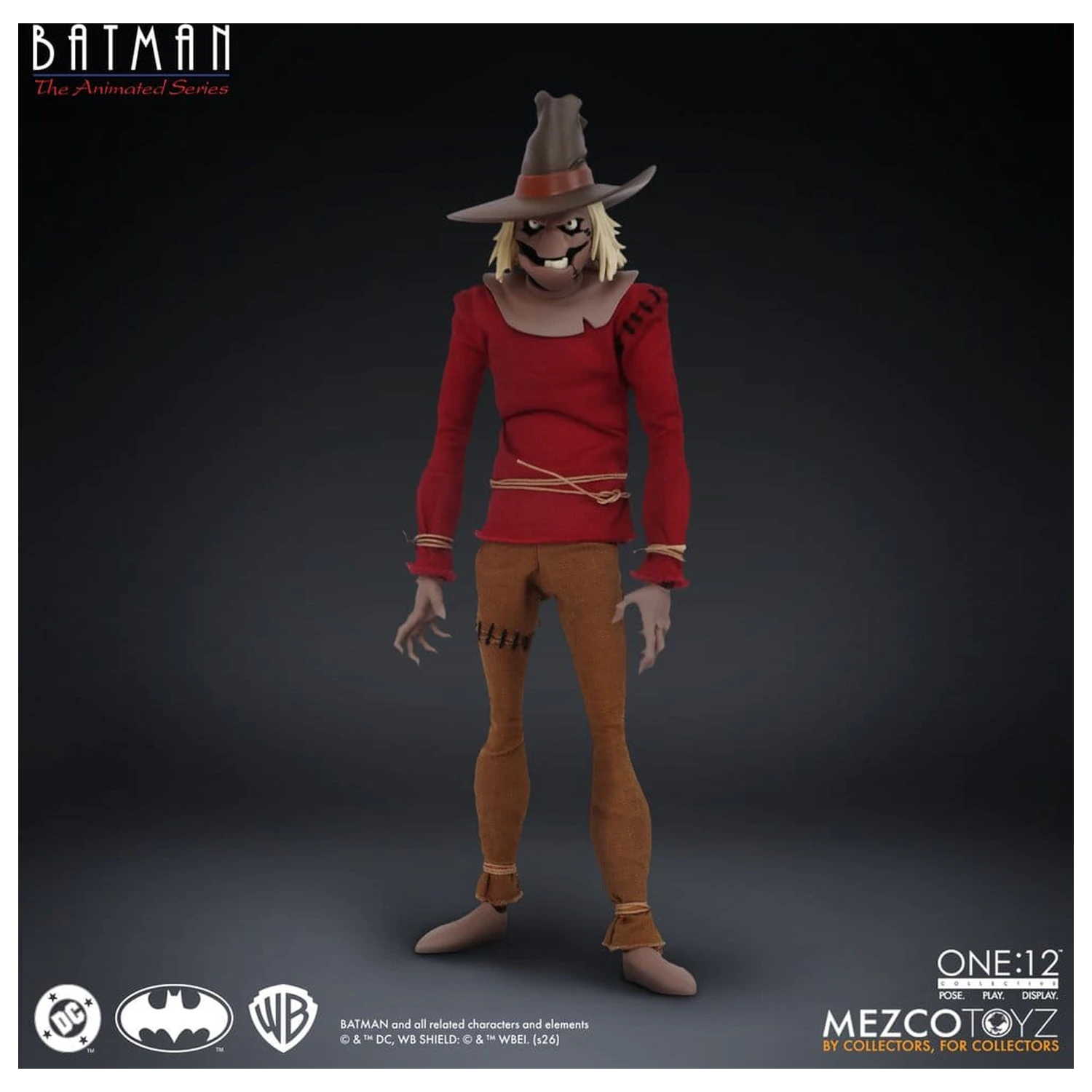Batman: The Animated Series One:12 Collective akcijska figura Scarecrow 17 cm fotografija proizvoda