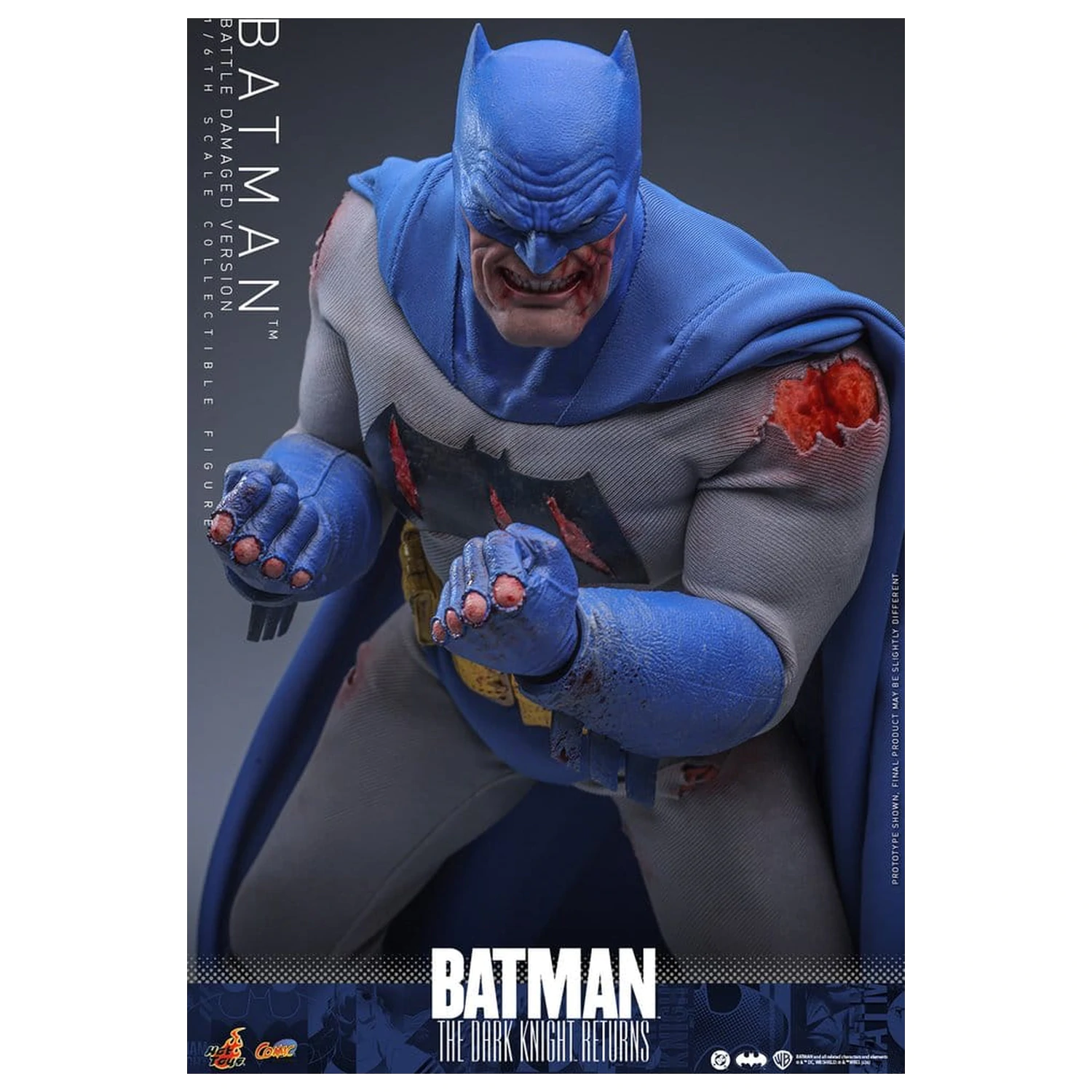 Batman: The Dark Knight Returns Comic Masterpiece akcijska figura 1/6 Batman (Battle Damaged Version) 32 cm fotografija proizvoda