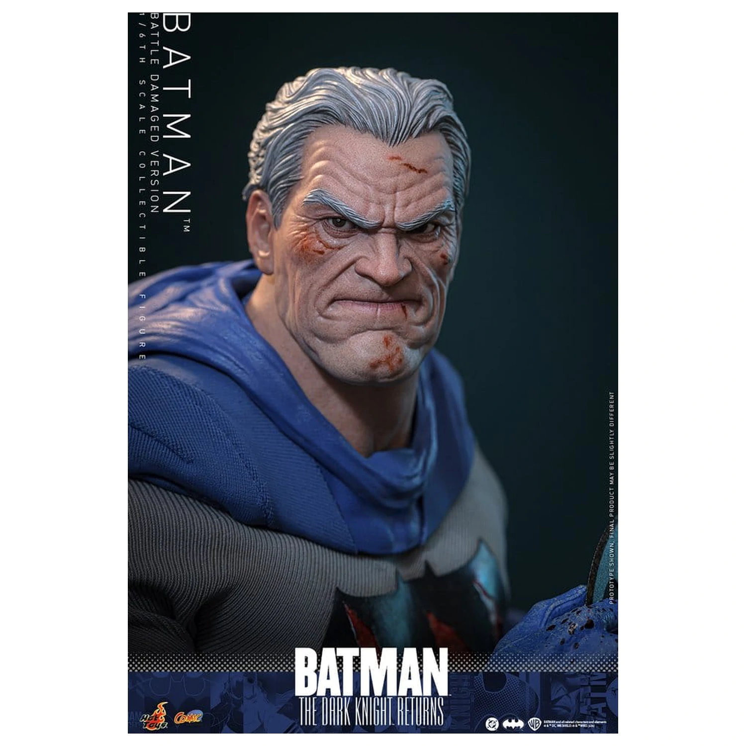 Batman: The Dark Knight Returns Comic Masterpiece akcijska figura 1/6 Batman (Battle Damaged Version) 32 cm fotografija proizvoda