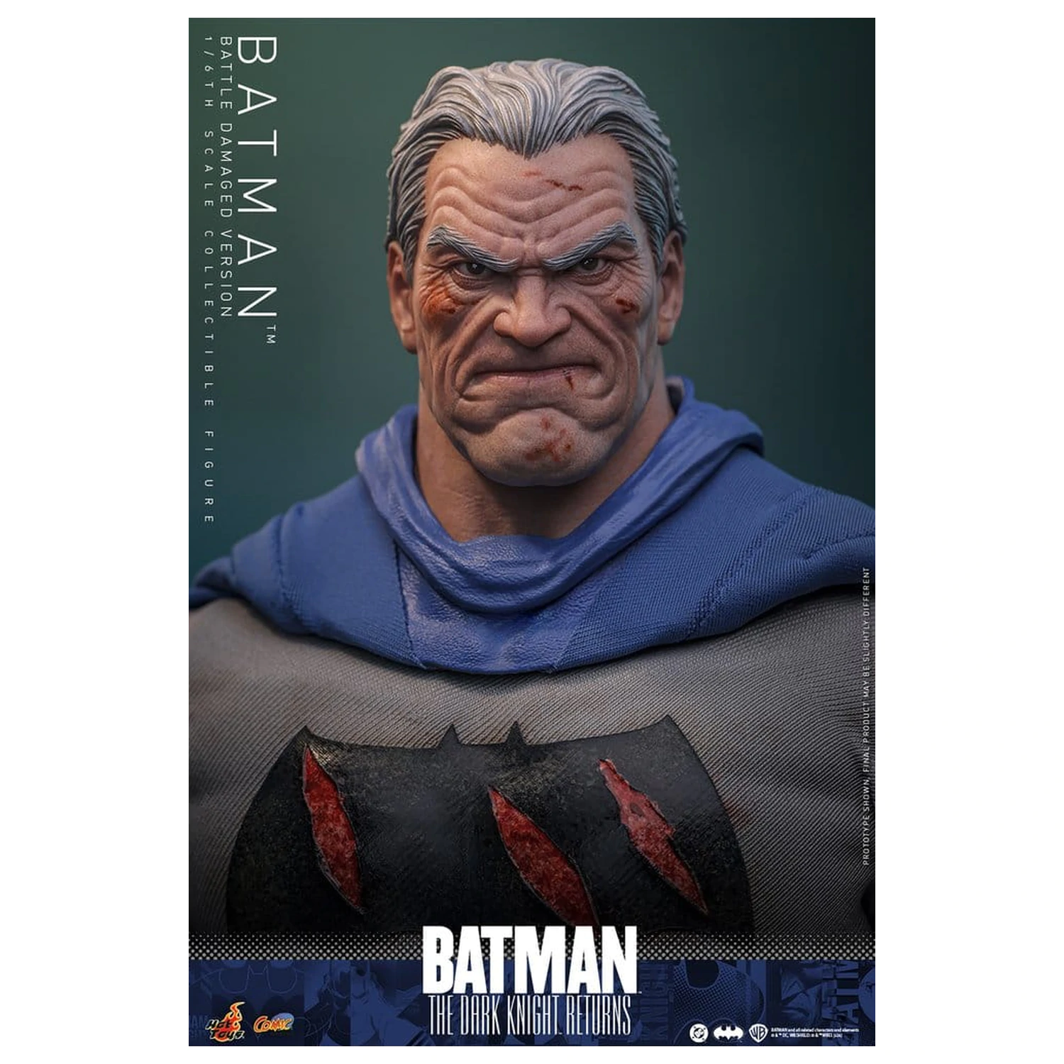 Batman: The Dark Knight Returns Comic Masterpiece akcijska figura 1/6 Batman (Battle Damaged Version) 32 cm fotografija proizvoda