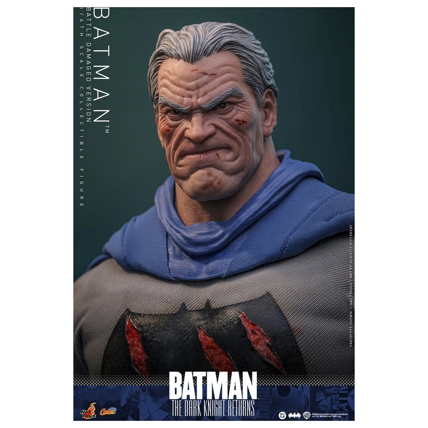Batman: The Dark Knight Returns Comic Masterpiece akcijska figura 1/6 Batman (Battle Damaged Version) 32 cm fotografija proizvoda