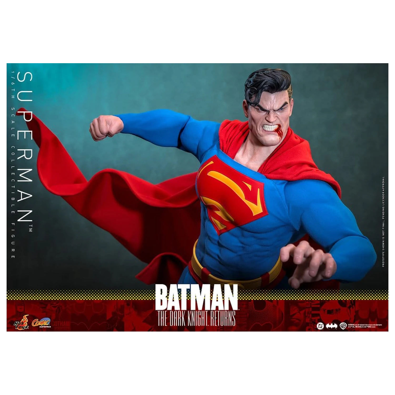 Batman: The Dark Knight Returns Comic Masterpiece akcijska figura 1/6 Superman 34 cm fotografija proizvoda