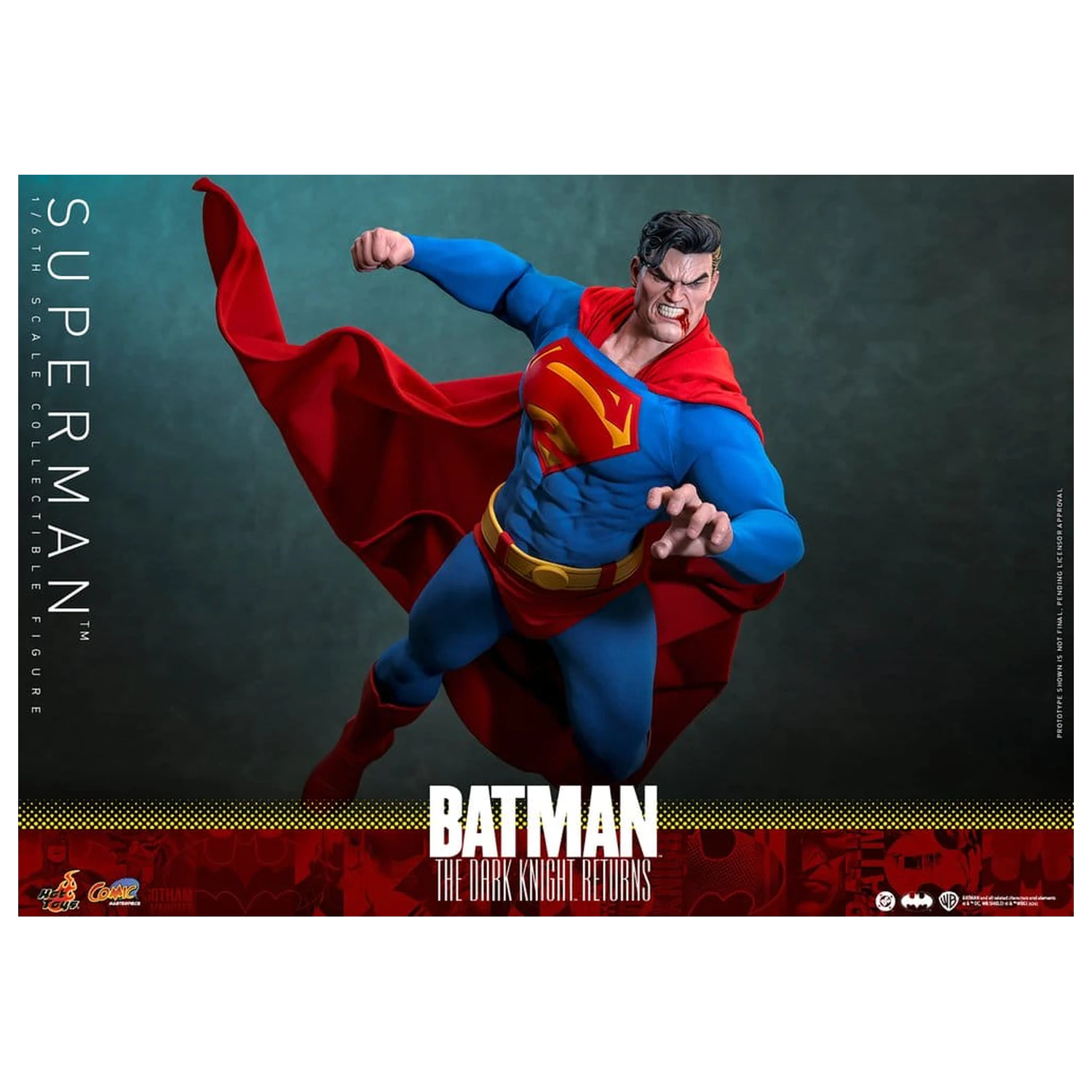Batman: The Dark Knight Returns Comic Masterpiece akcijska figura 1/6 Superman 34 cm fotografija proizvoda