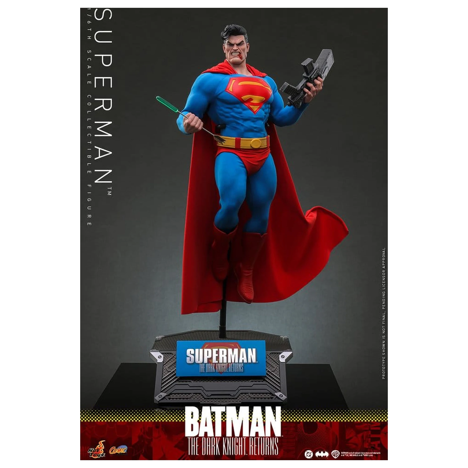 Batman: The Dark Knight Returns Comic Masterpiece akcijska figura 1/6 Superman 34 cm fotografija proizvoda