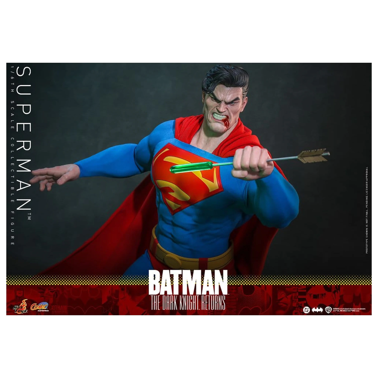 Batman: The Dark Knight Returns Comic Masterpiece akcijska figura 1/6 Superman 34 cm fotografija proizvoda