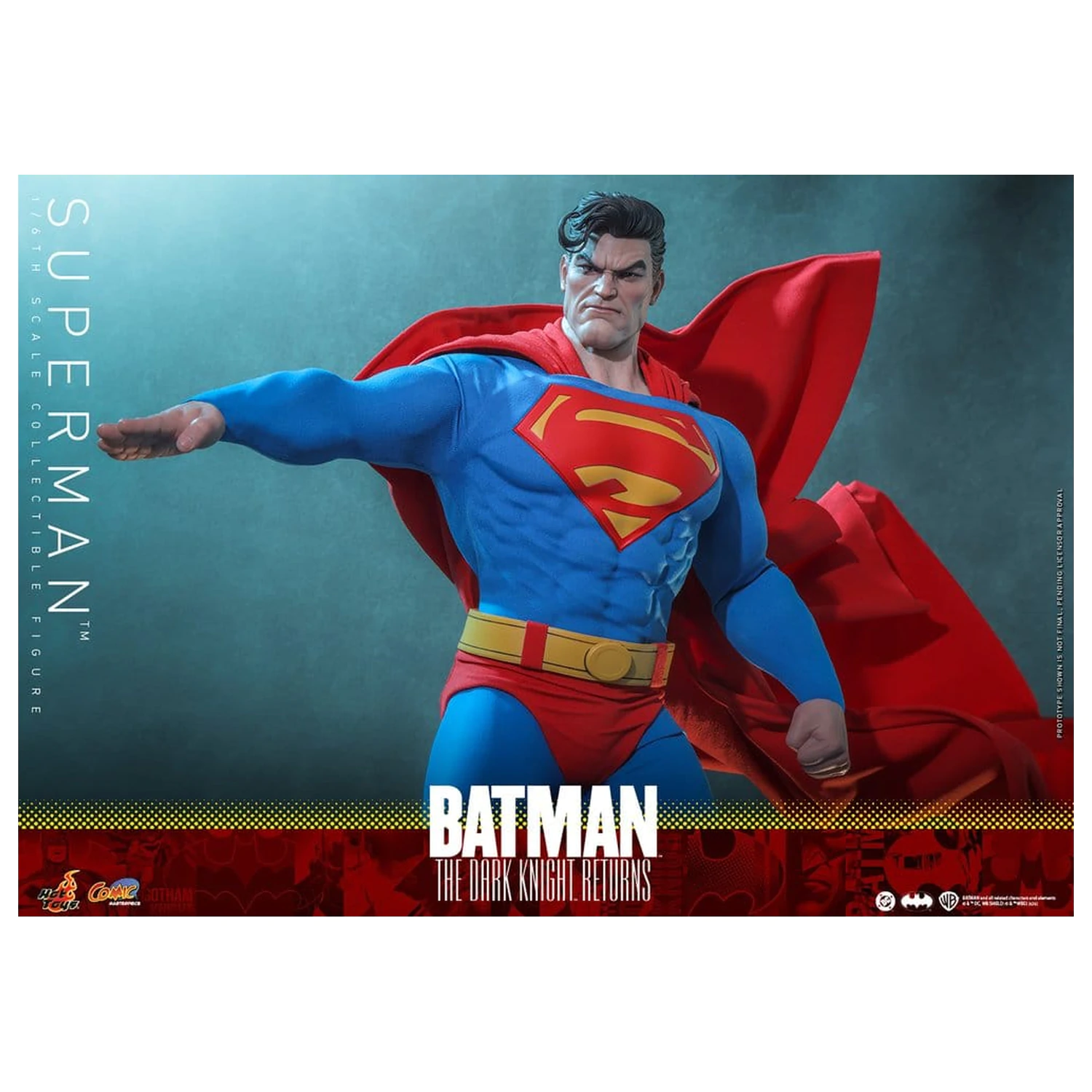 Batman: The Dark Knight Returns Comic Masterpiece akcijska figura 1/6 Superman 34 cm fotografija proizvoda